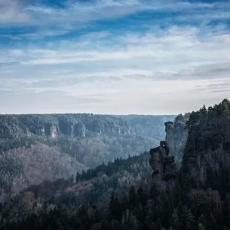 U Kosti - Bohemian Switzerland דירה דצ'ין